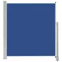 VIDAXL Auvent lateral retractable de patio 140 x 300 cm Bleu