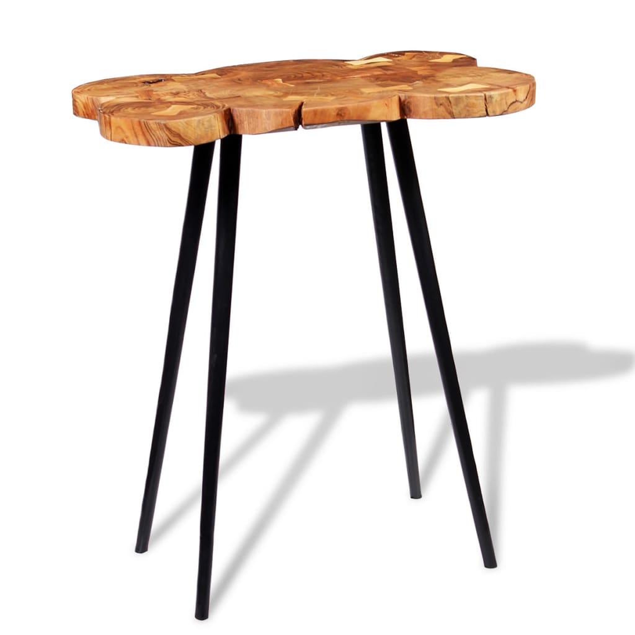 Voir la diapositive 5 : VIDAXL Table de bar Bois d'acacia massif 90x60x110 cm