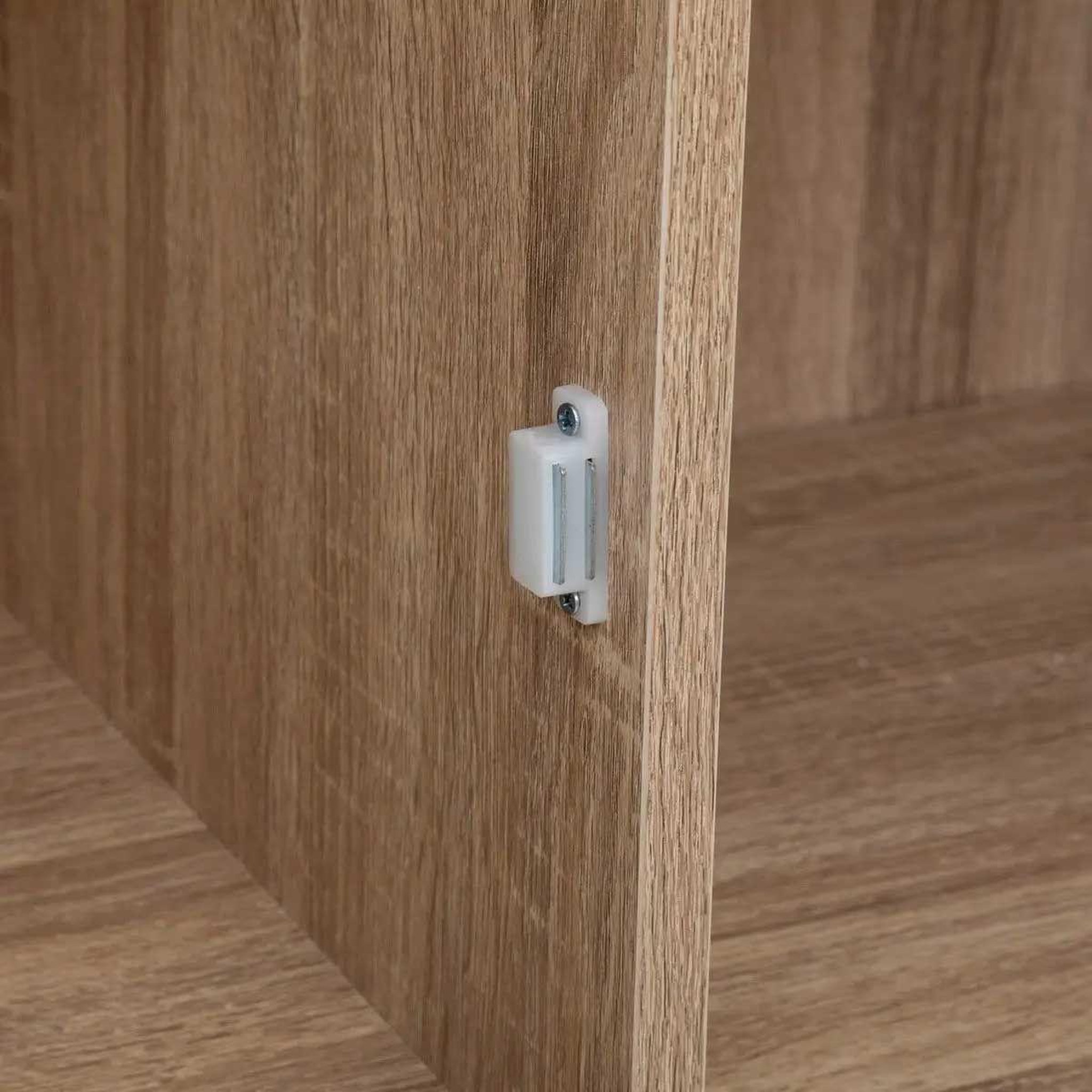 Voir la diapositive 3 : FIVE Buffet 2 portes & 6 niches  aliaj  114cm beige
