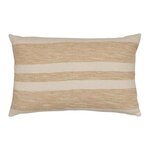 ATMOSPHERA Coussin à Rayures Effet Jute  Laini  38x58cm Naturel