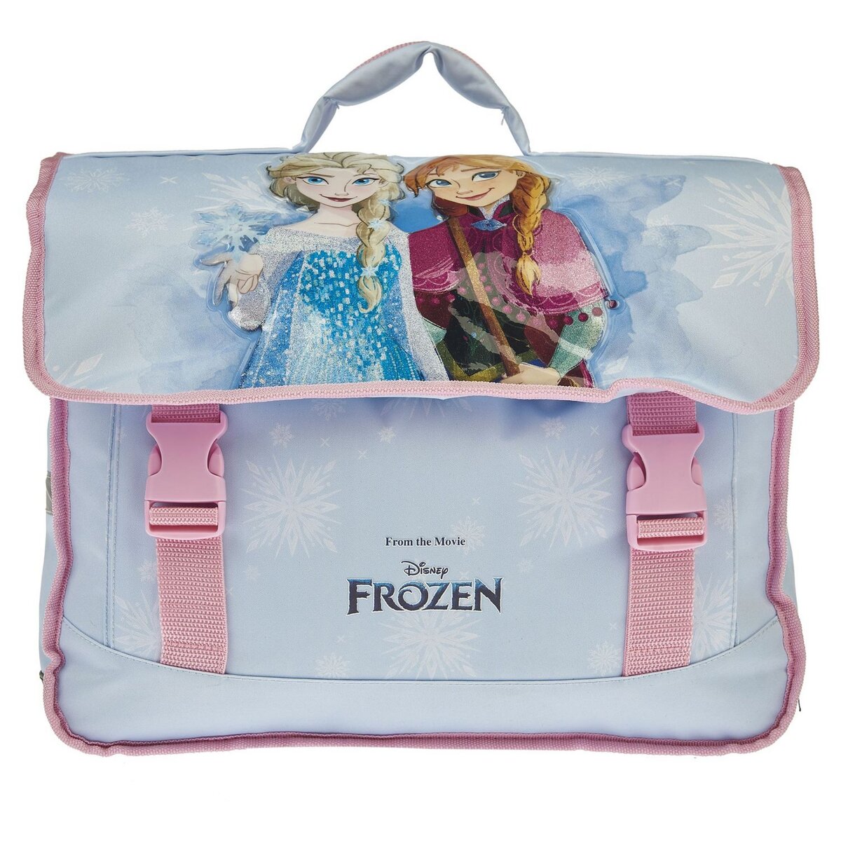 DISNEY Cartable 36 cm bleu La reine des Neiges