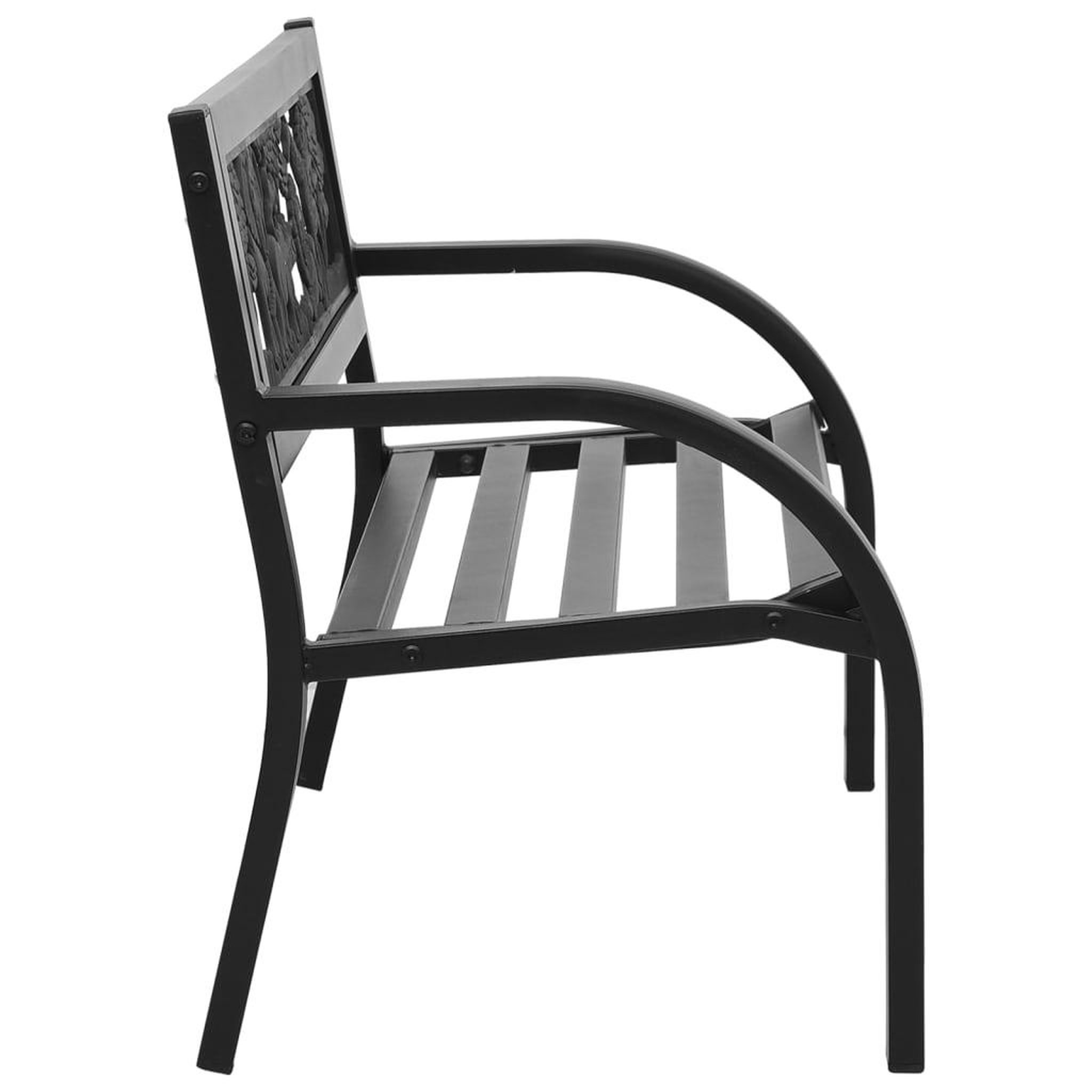 Voir la diapositive 3 : VIDAXL Banc de jardin pour enfants 86 cm acier