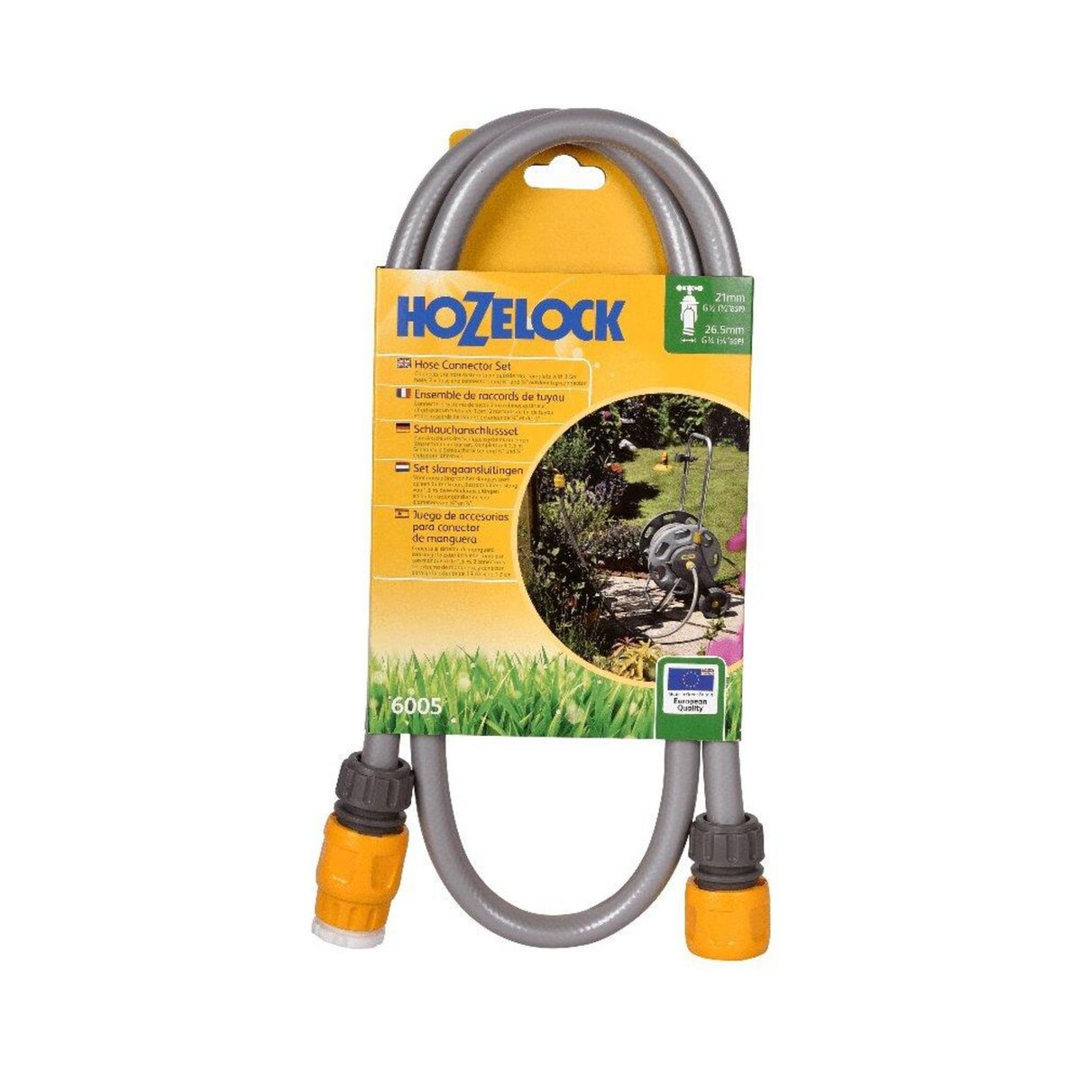 Hozelock Kit de raccordement de tuyau pour raccorder le système de tuyau à un robinet extérieur
