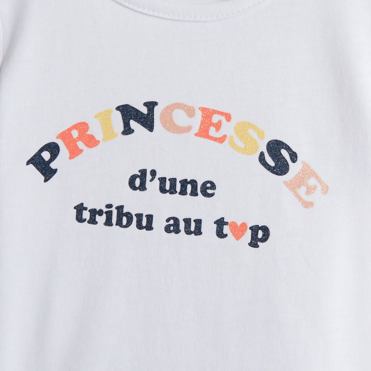 INEXTENSO T-shirt blanc bébé fille