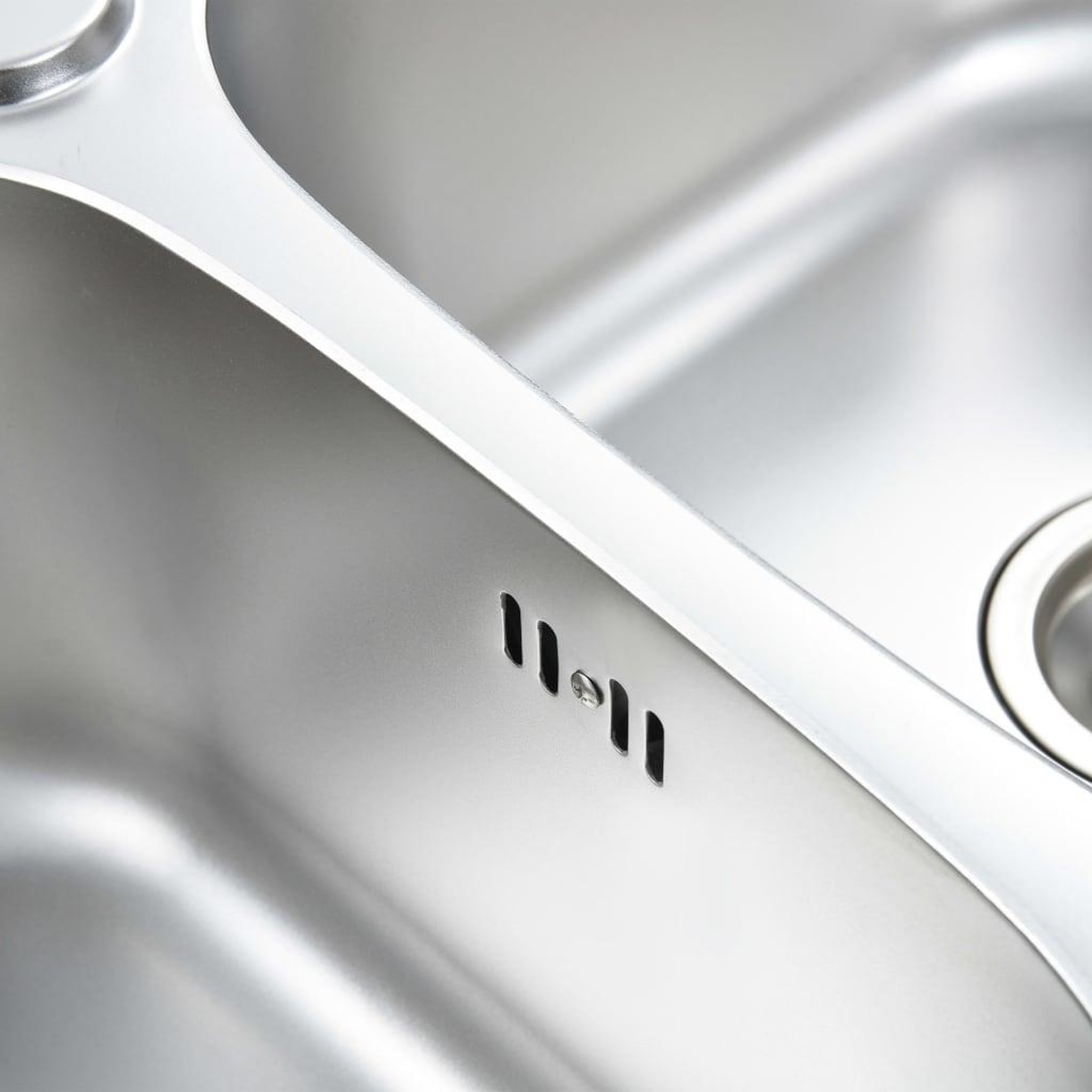 Voir la diapositive 5 : VIDAXL Evier double de cuisine avec crepine et piege Acier inoxydable