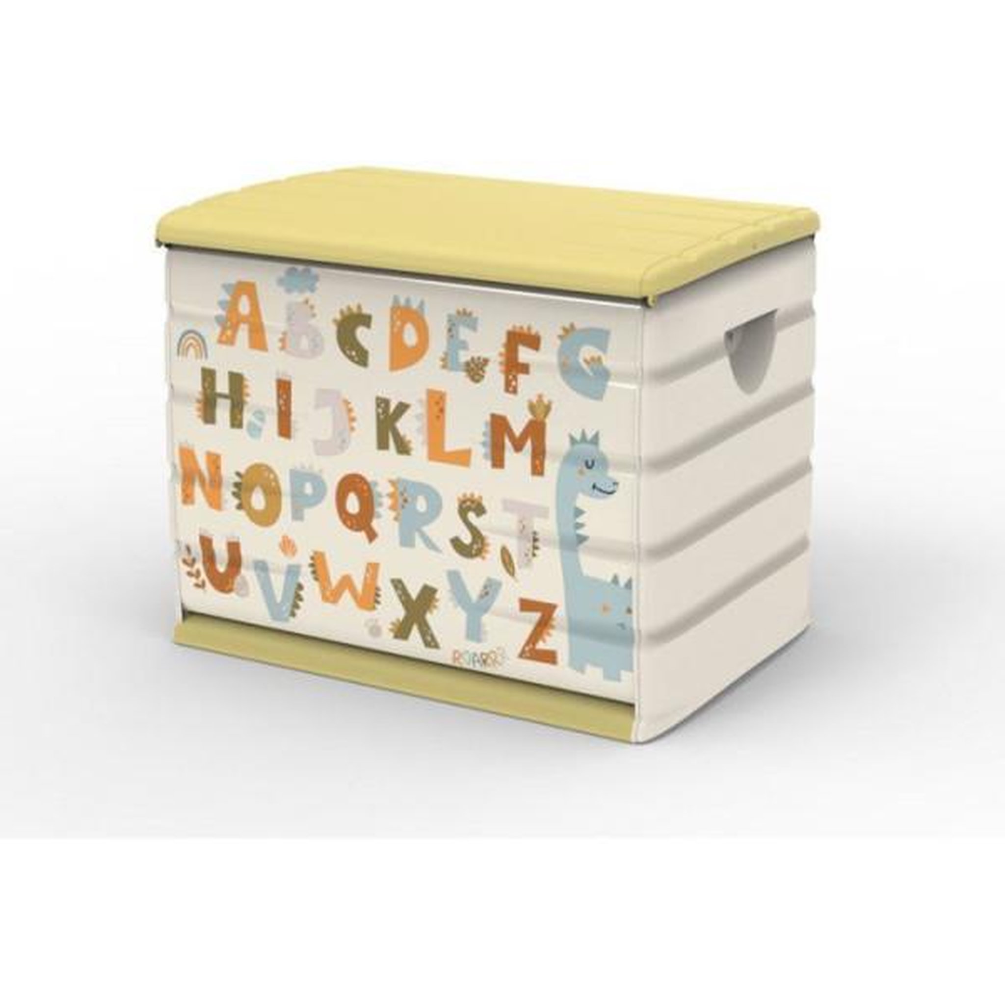 PLASTIKEN Coffre de rangement - plastiken - 260 l - 80 x 61 x 53 cm - lettre