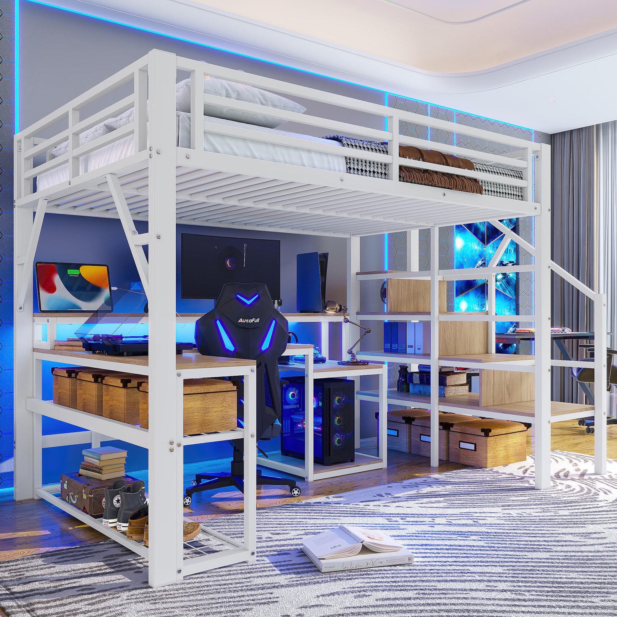 Voir la diapositive 4 : MERAX Lit mezzanine