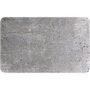 Wenko Tapis de baignoire antidérapant design ciment Concrete - L. 70 x l. 40 cm - Gris