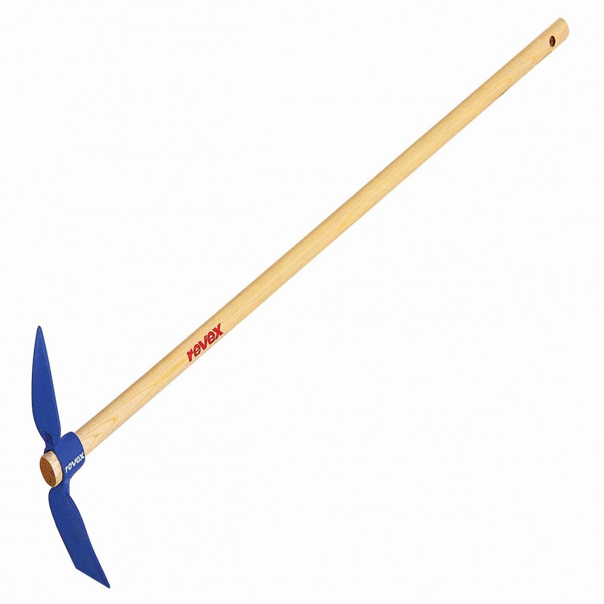 REVEX Serfouette panne et langue acier forgé REVEX manche bois L.115 cm