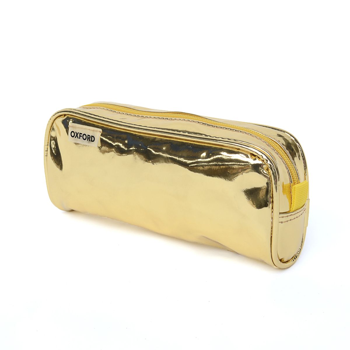OXFORD Trousse rectangle métallisée or