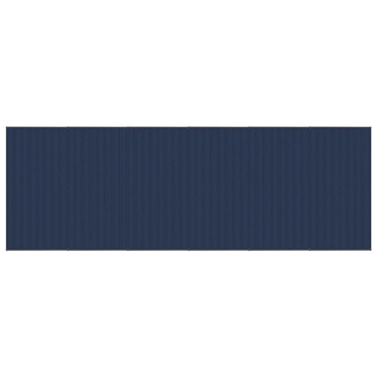 VIDAXL Chenil d'exterieur avec toit pour chiens Acier 11,06 m²