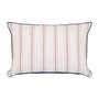 Voir la diapositive 1 : ATMOSPHERA Coussin Déco à Rayures  Groove  38x58cm Bleu