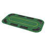 Voir la diapositive 2 : VIDAXL Dessus de table de poker 8 joueurs 4 plis rectangulaire Vert