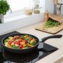 Voir la diapositive 5 : ESSENTIEL B Poêle AL DENTE diam 20cm Grise tous feux