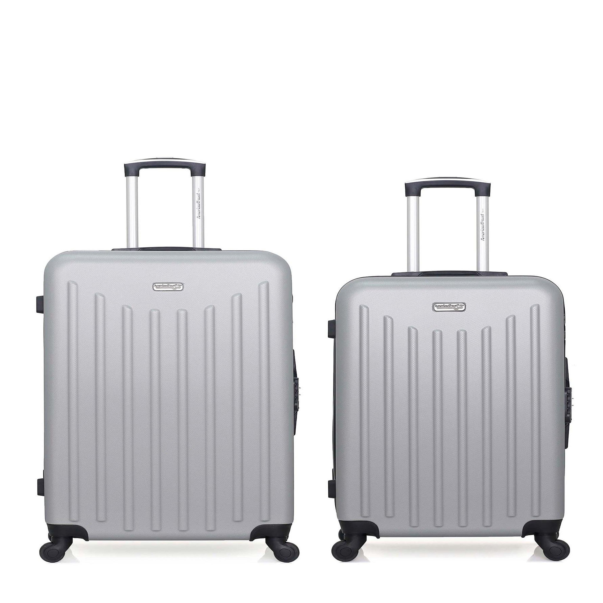 AMERICAN TRAVEL American travel - lot de 2 - valise weekend et valise cabine brooklyn