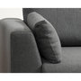 Voir la diapositive 6 : LISA DESIGN Tala - canapé d'angle droit - convertible avec coffre - 4 places - en tissu