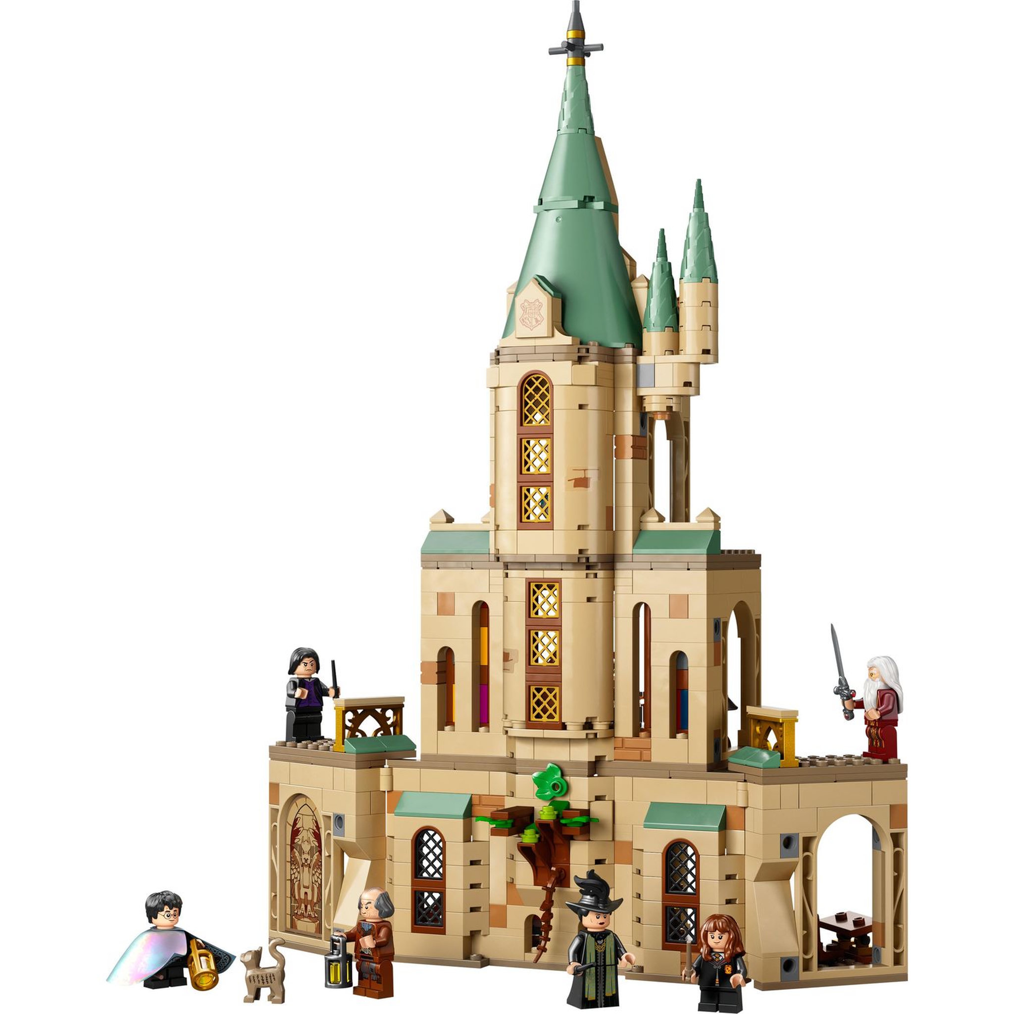 Voir la diapositive 3 : LEGO Harry Potter 76402 Poudlard : Le bureau de Dumbledore, Château avec Choixpeau, Épée