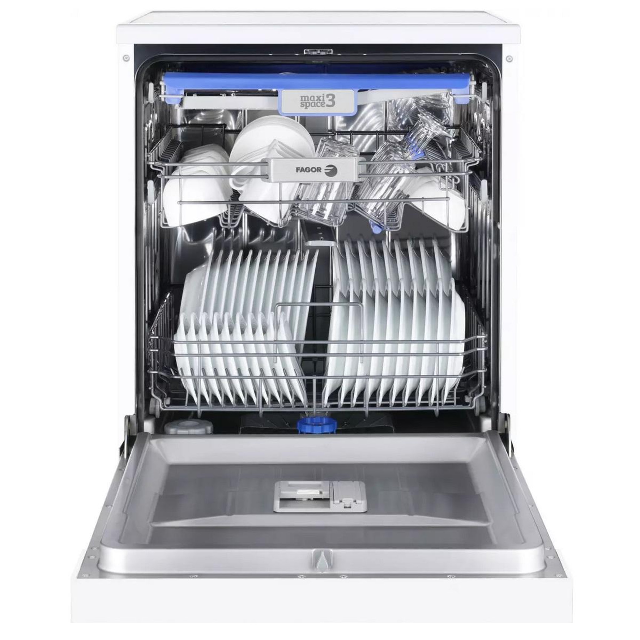 Voir la diapositive 4 : Fagor Lave-vaisselle 60cm 14 couverts 42db - flvp141cw