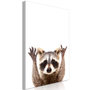 Voir la diapositive 1 : Paris Prix Tableau Imprimé  Raccoon