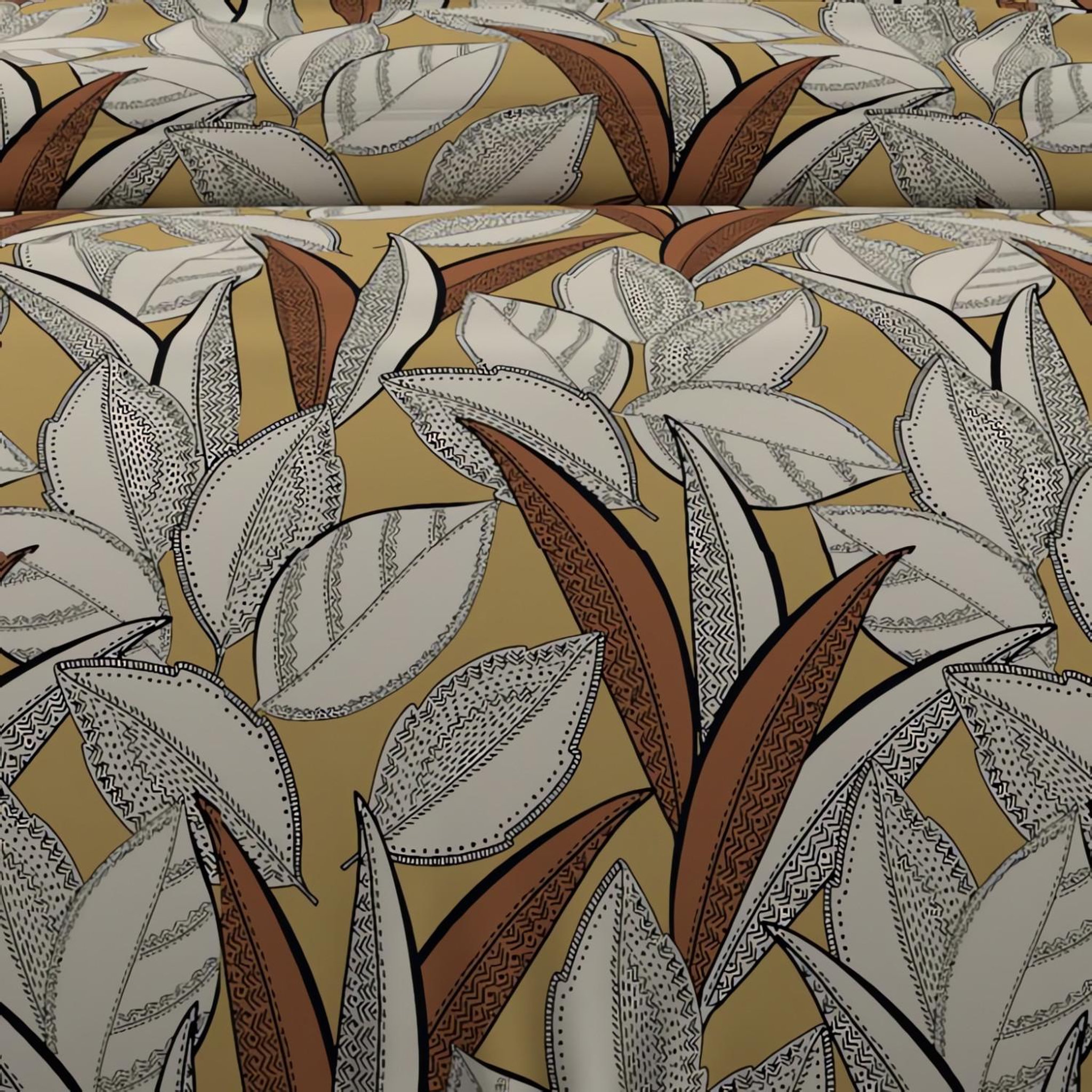 Voir la diapositive 3 : SOLEIL D'OCRE Parure housse de couette coton 57 fils TOGO, par Soleil d'ocre