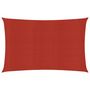 Voir la diapositive 2 : VIDAXL Voile d'ombrage 160 g/m^2 Rouge 2,5x4,5 m PEHD