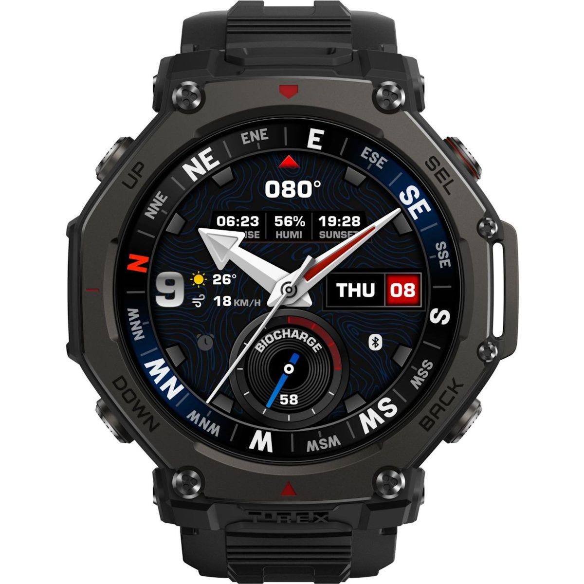 AMAZFIT Montre sport T-REX 3 PRO 48mm Black