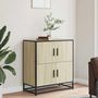 Voir la diapositive 3 : VIDAXL Buffet chene sonoma 68x35x76 cm bois d'ingenierie