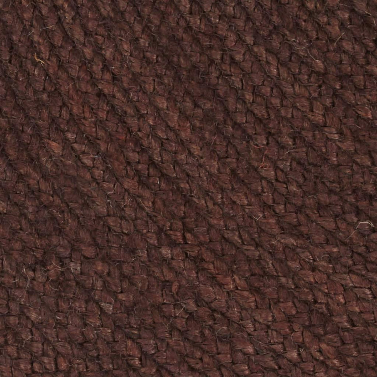 VIDAXL Tapis fait a la main Jute Rond 90 cm Marron