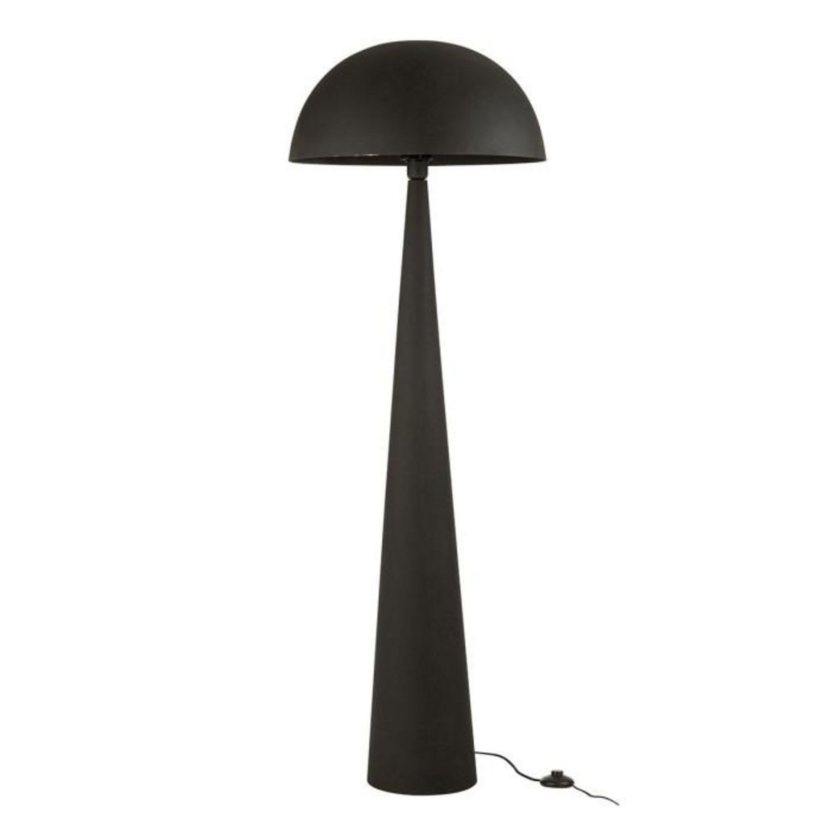 Paris Prix Lampadaire en Métal  Champignon  148cm Noir