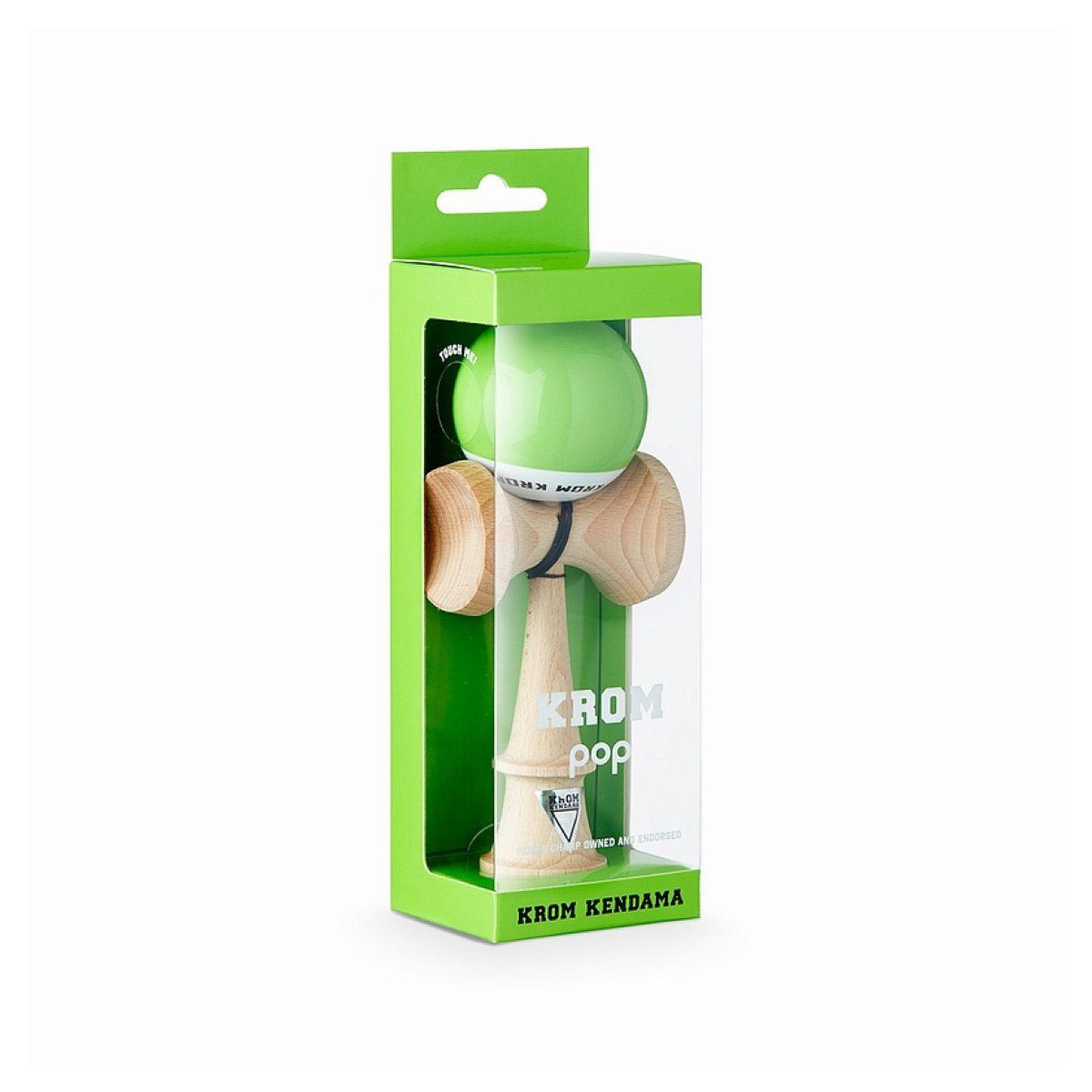 KROM KENDAMA Kendama - pop lol lime green