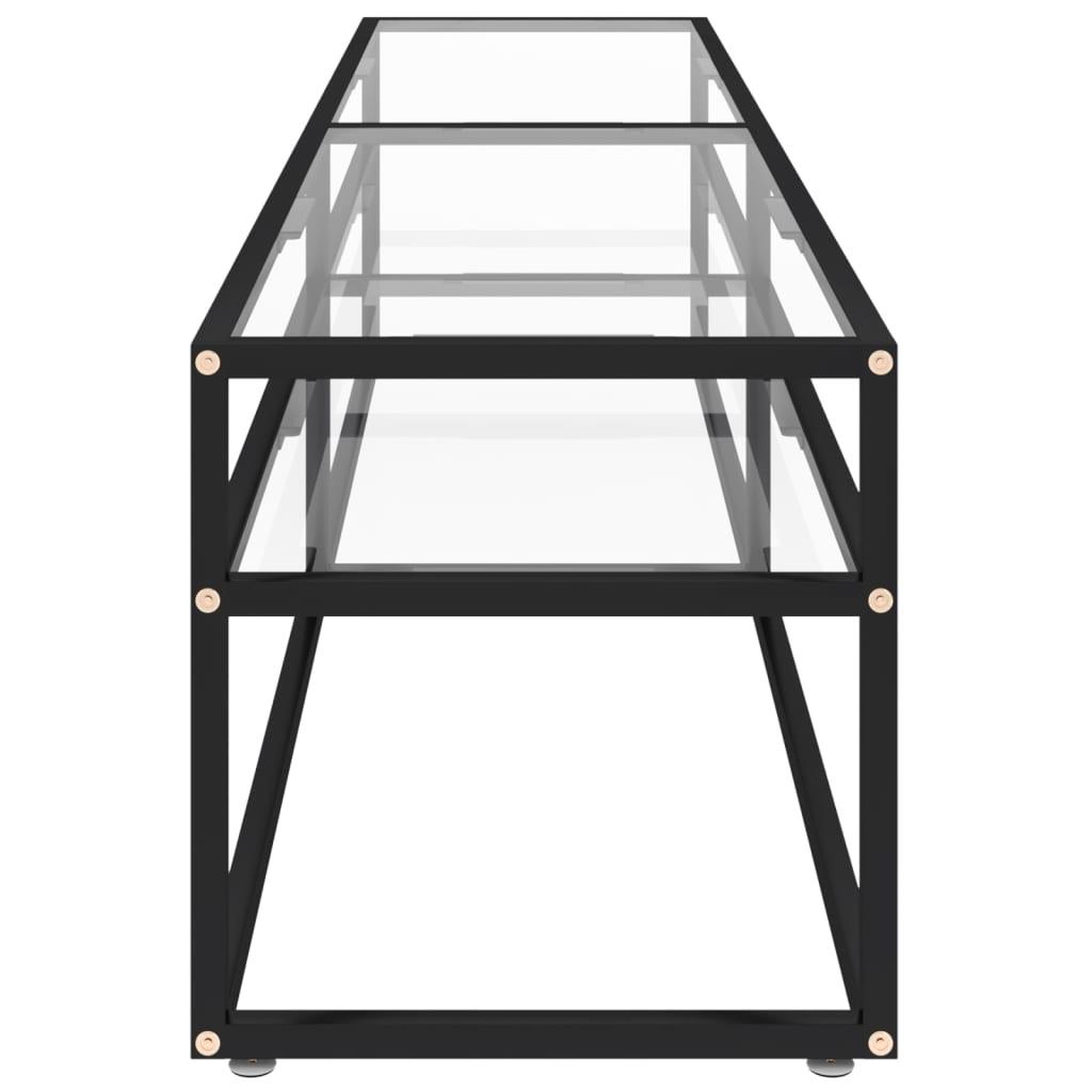 Voir la diapositive 4 : VIDAXL Meuble TV Transparent 180x40x40,5 cm Verre trempe