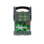 SUKI Lot de 1200 vis agglo acier bichro tête fraisée pozidriv