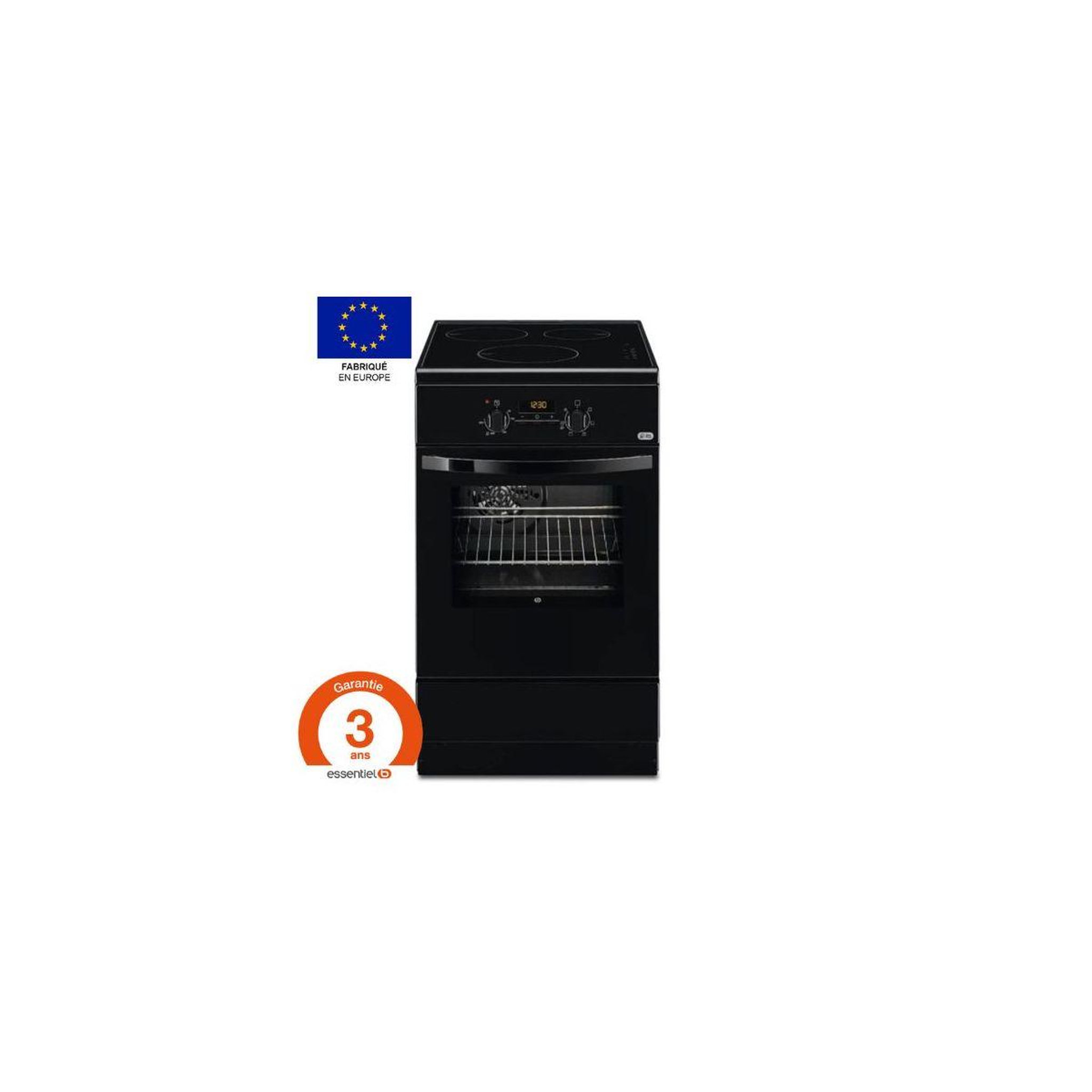 Voir la diapositive 1 : ESSENTIEL B Cuisinière induction ECI501n