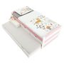 Voir la diapositive 4 : IDIMEX Lit gigogne avec rangements JESSY, 90 x 190 cm en pin massif
