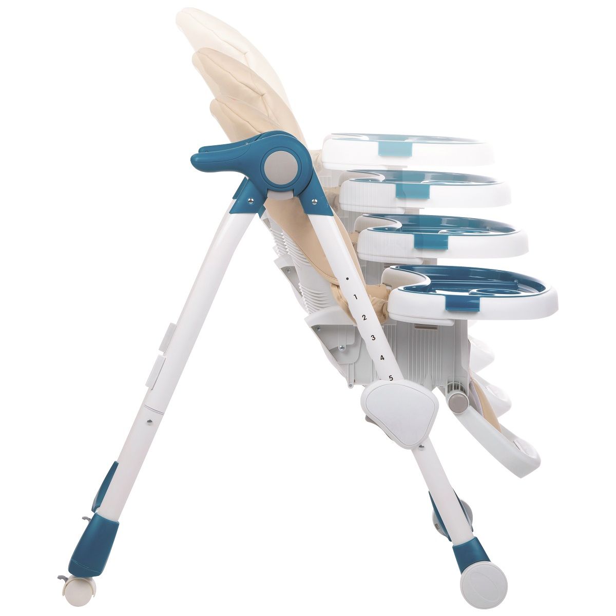 Bebe Confort Chaise haute multi-positions - Look Warm Grey