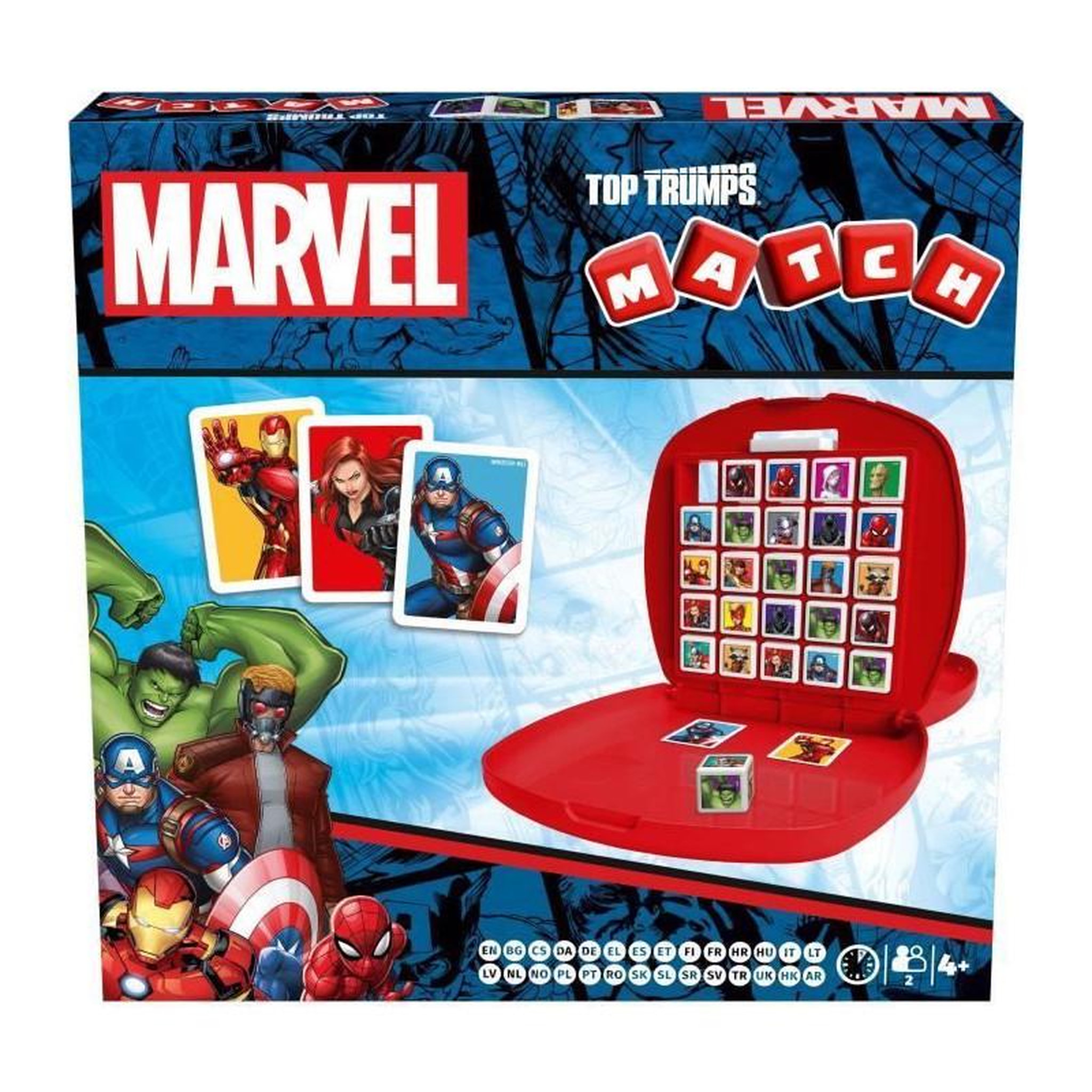 Voir la diapositive 3 : Winning Moves Match - Jeu de société - WINNING MOVES GAMES - Marvel 2025