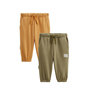 Voir la diapositive 1 : Petit Béguin Lot de 2 pantalons bébé en molleton Gustin
