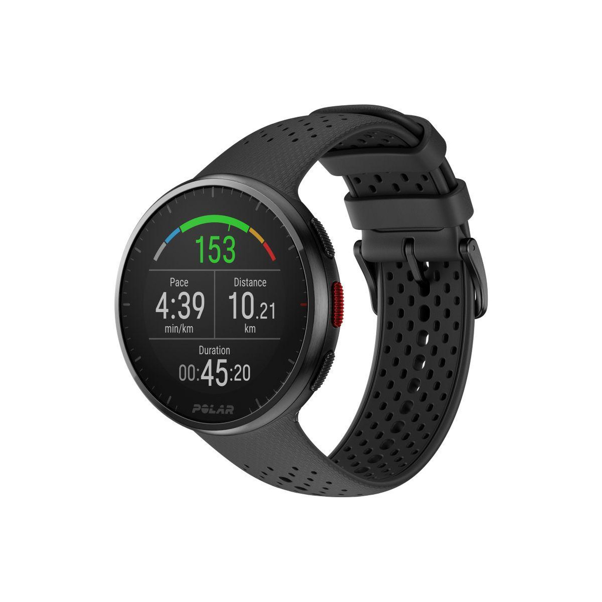 POLAR Montre sport pacer pro carbon gray s-l