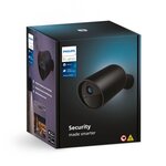 Philips Caméra de surveillance HUE SECURE sans fil noire