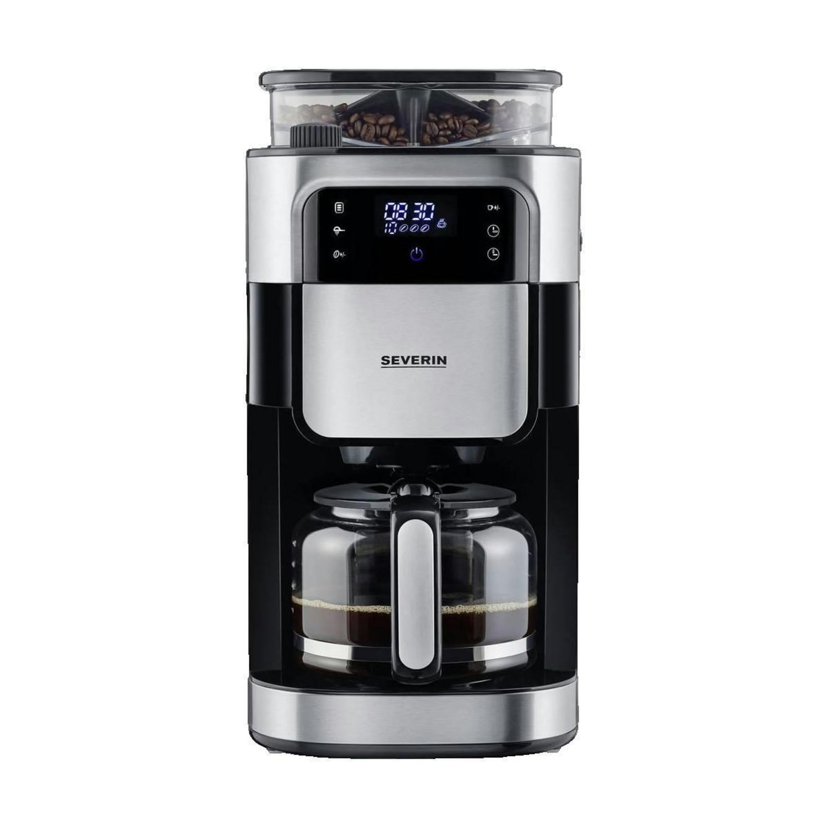 SEVERIN Cafetière Severin KA 4813 avec moulin intégré