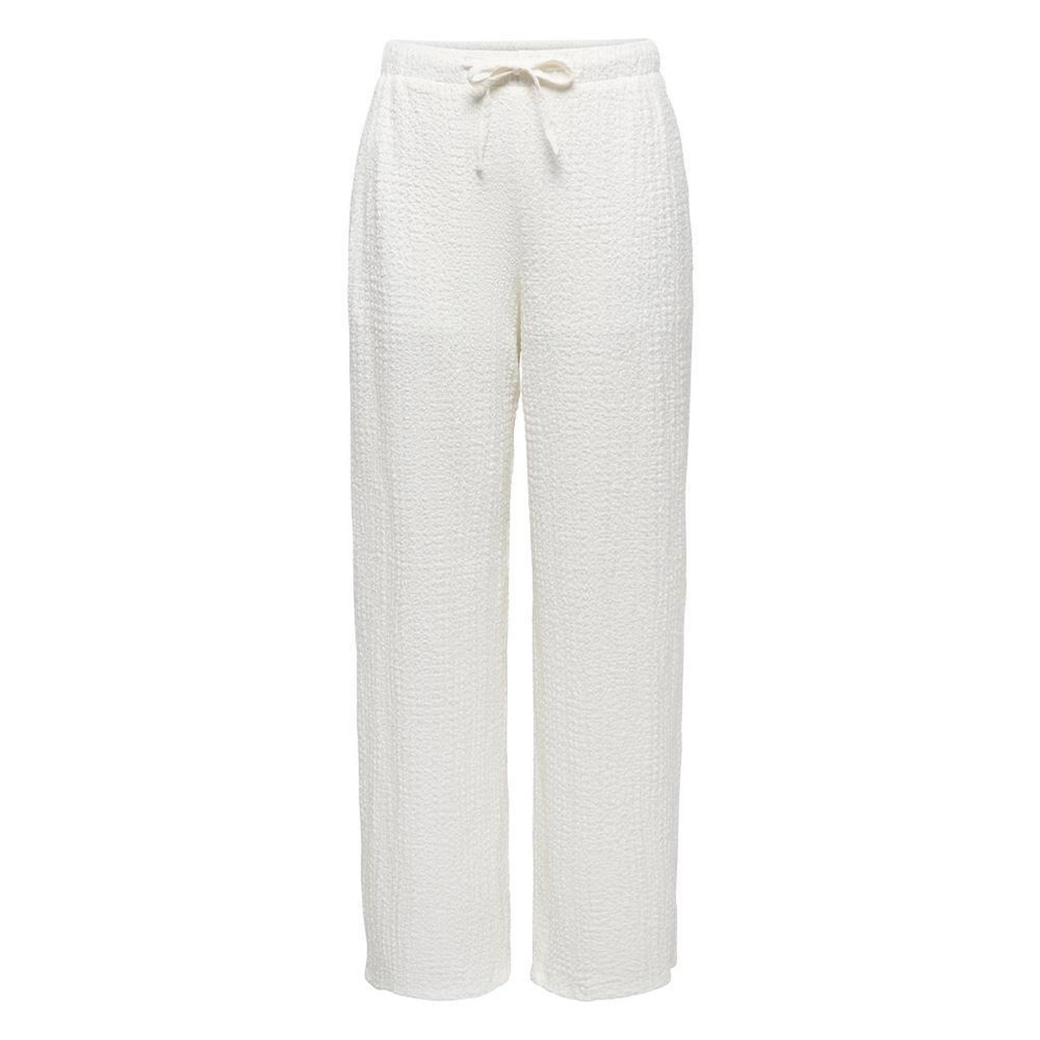 Voir la diapositive 1 : JACQUELINE DE YONG Pantalon fluide Blanc Femme JDY Turbo