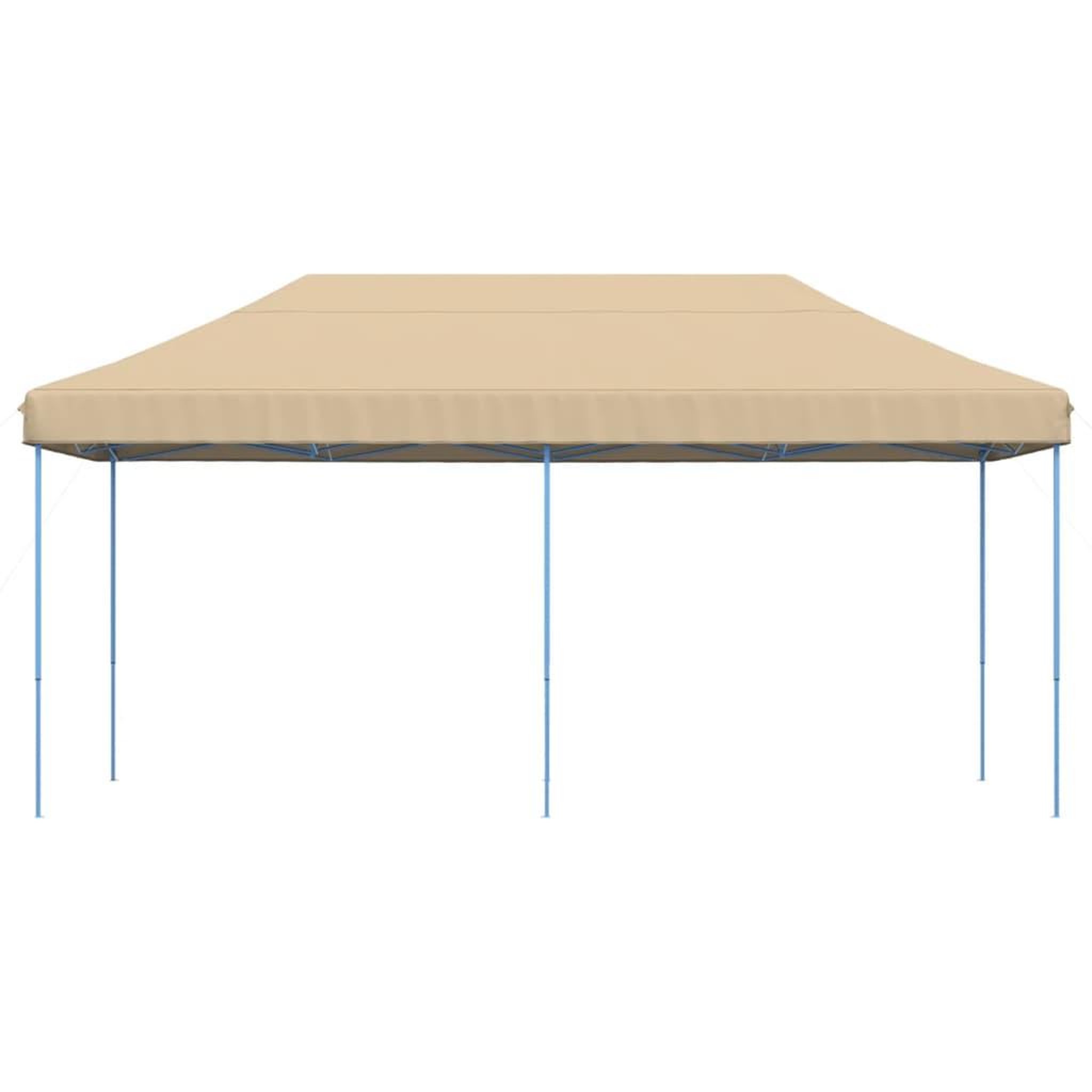 Voir la diapositive 3 : VIDAXL Tente de reception pliable escamotable beige 580x292x315 cm