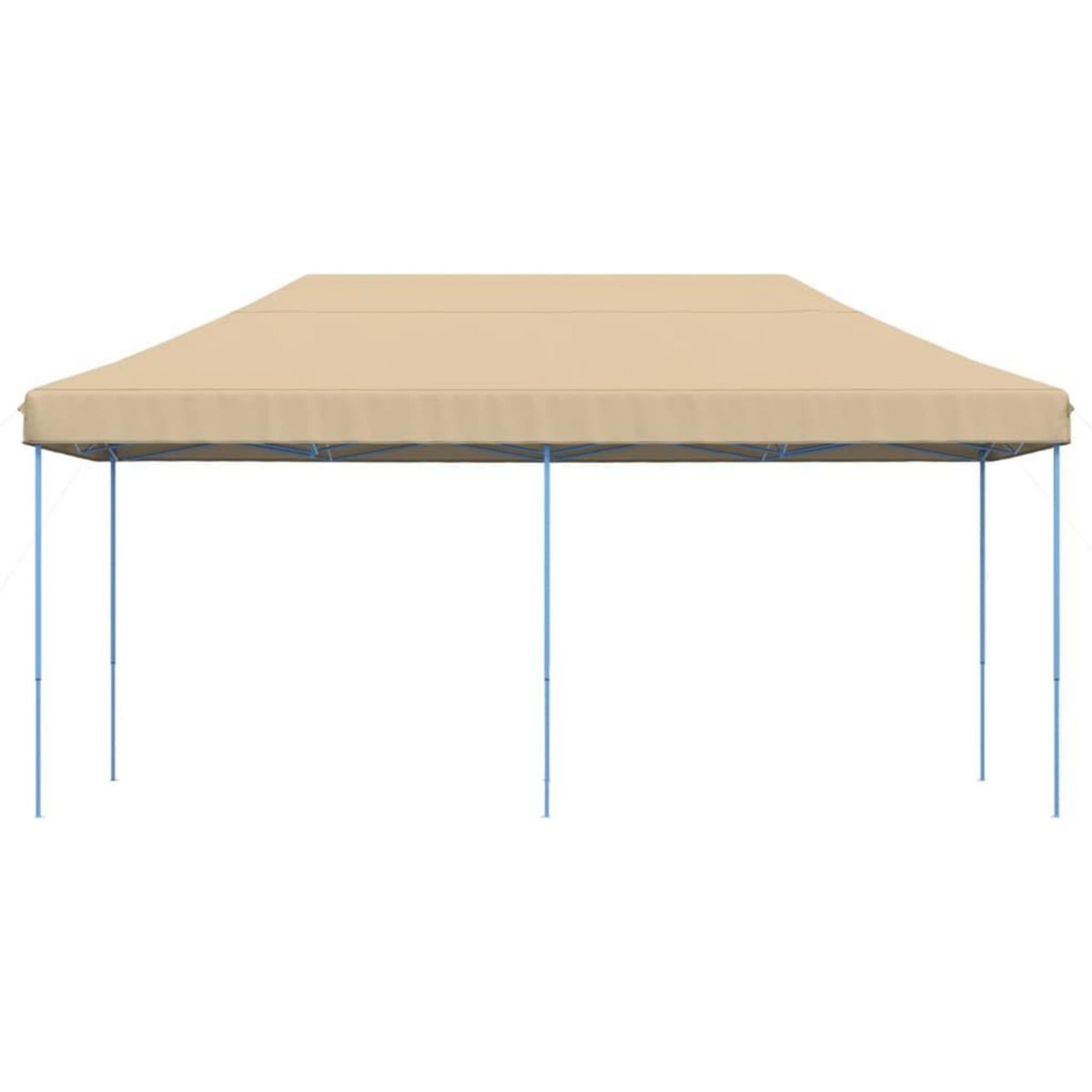 VIDAXL Tente de reception pliable escamotable beige 580x292x315 cm