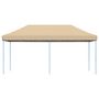Voir la diapositive 3 : VIDAXL Tente de reception pliable escamotable beige 580x292x315 cm