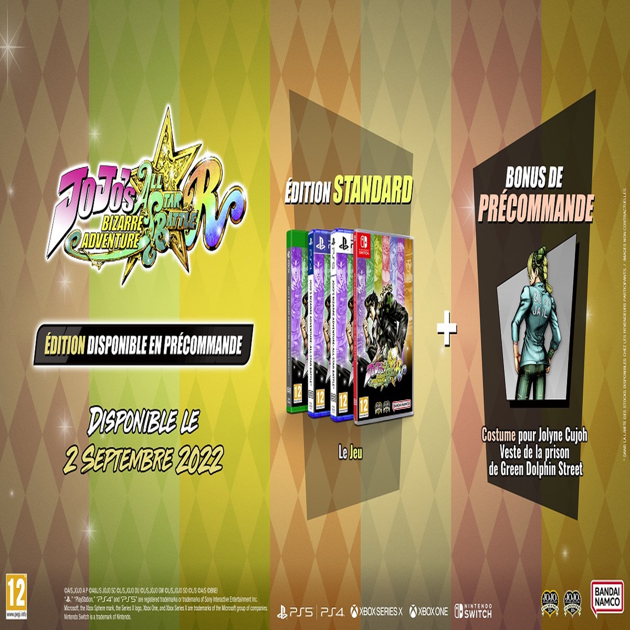 Voir la diapositive 2 : JoJo's Bizarre Adventure: All-Star Battle R Xbox Series X