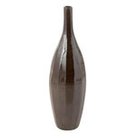 Paris Prix Vase Bouteille en Terre Cuite  Terra  70cm Marron