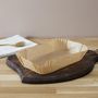 Voir la diapositive 3 : Paris Prix Lot de 50 Feuilles de Papier Cuisson  Friteuse à Air  20cm Marron