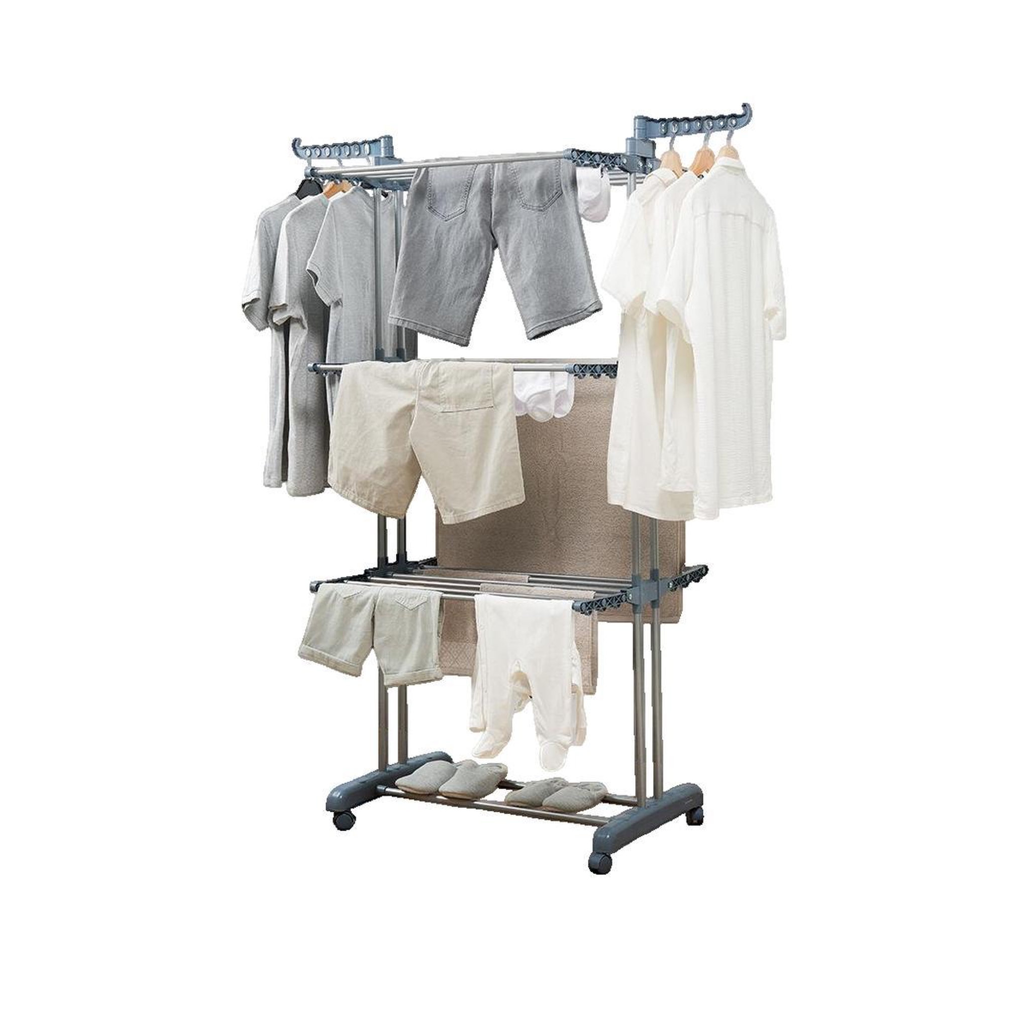 INNOVAGOODS Étendoir à linge pliant Innova Goods modèle 8435527826963 gris argenté