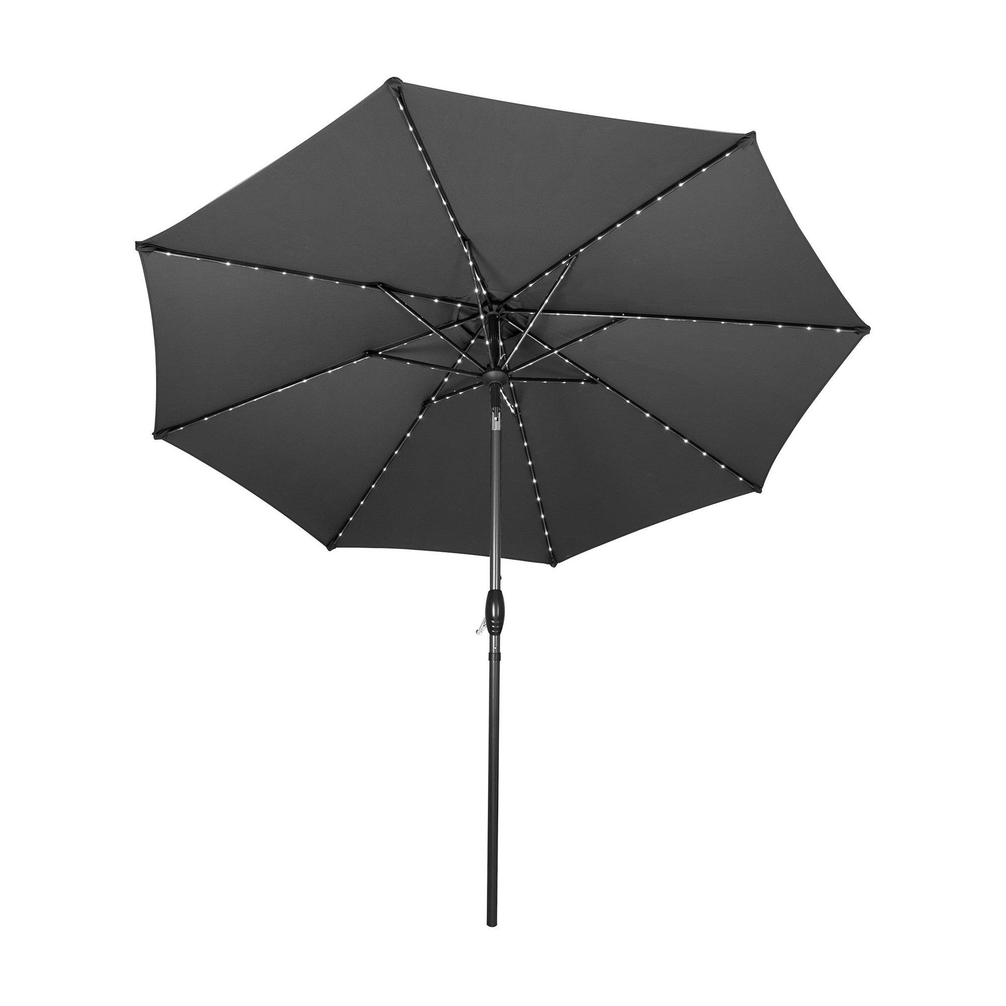 Voir la diapositive 1 : Monster Parasol Inclinable à LED 2,7 m