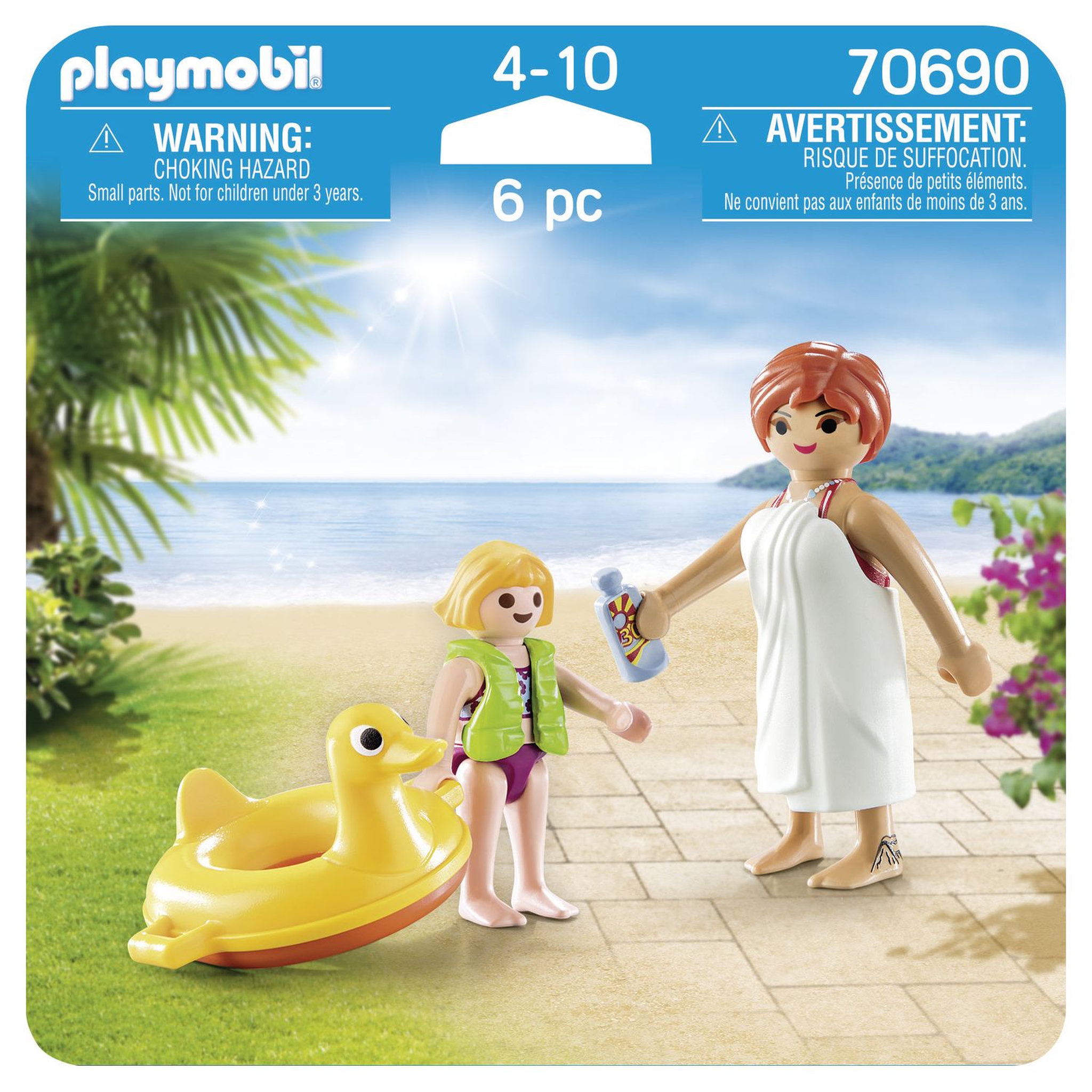 Voir la diapositive 2 : PLAYMOBIL 70690 - Couple de vacanciers